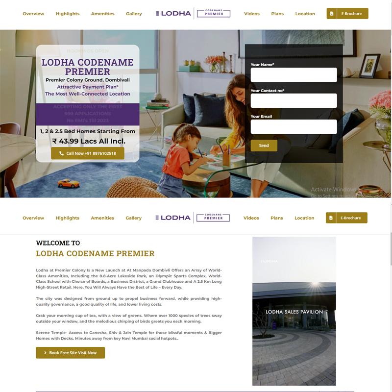 Lodha Codename Premier